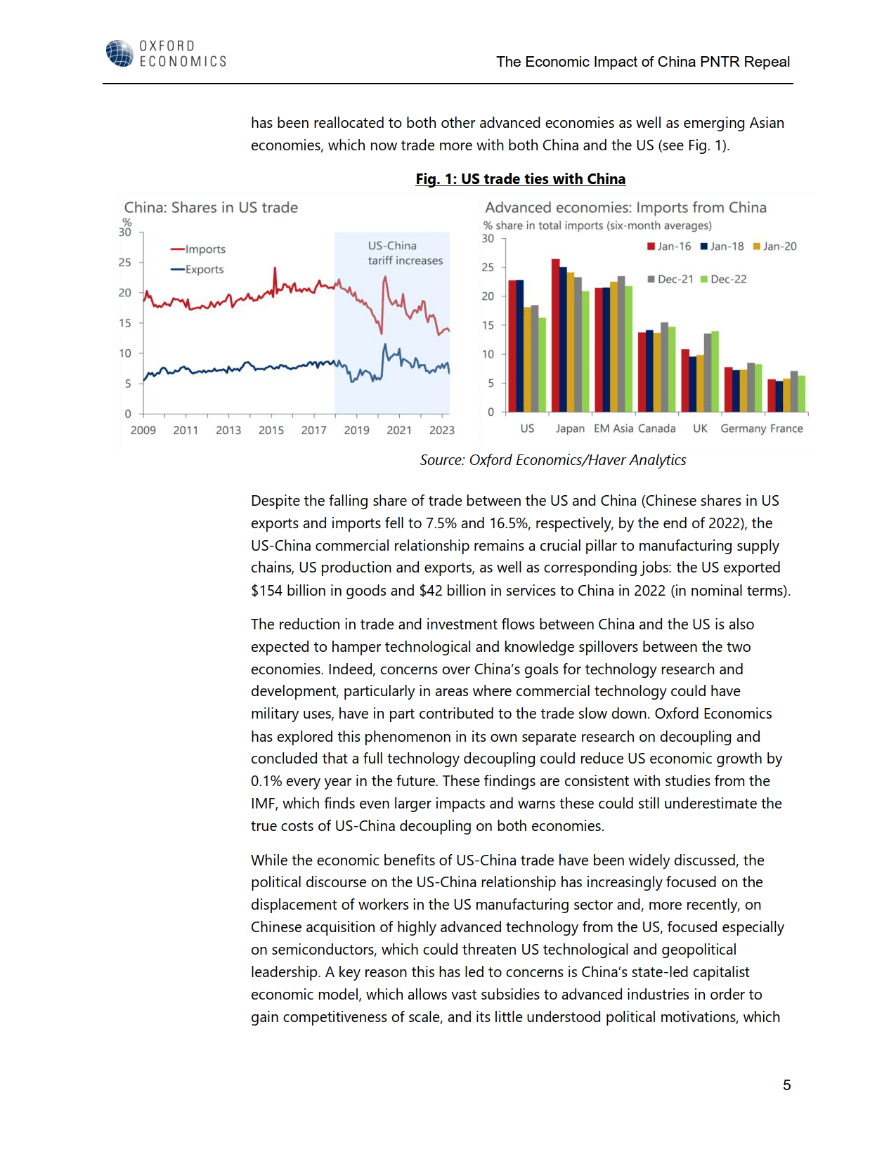 世界贸易组织预计美国关税将导致全球贸易减少1%