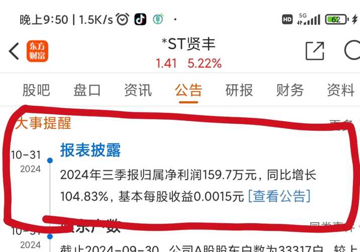 *ST贤丰录得9天7板