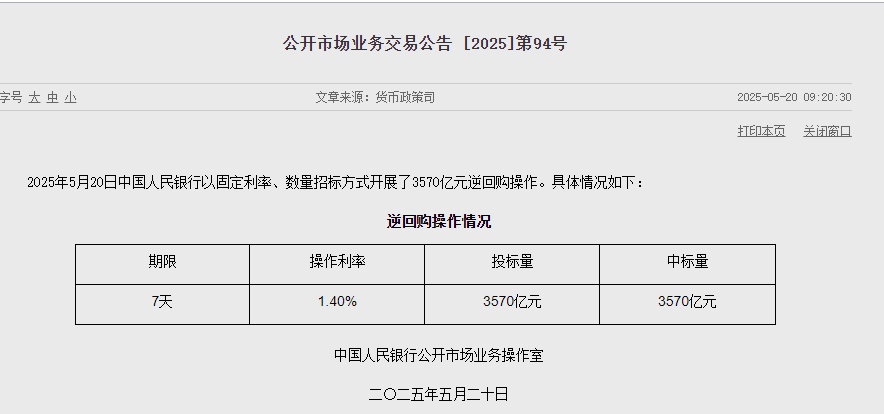 央行连续3个月MLF操作净投放
