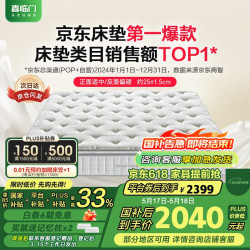 喜临门获得外观设计专利授权:“床垫(AISE-SPA-2)”