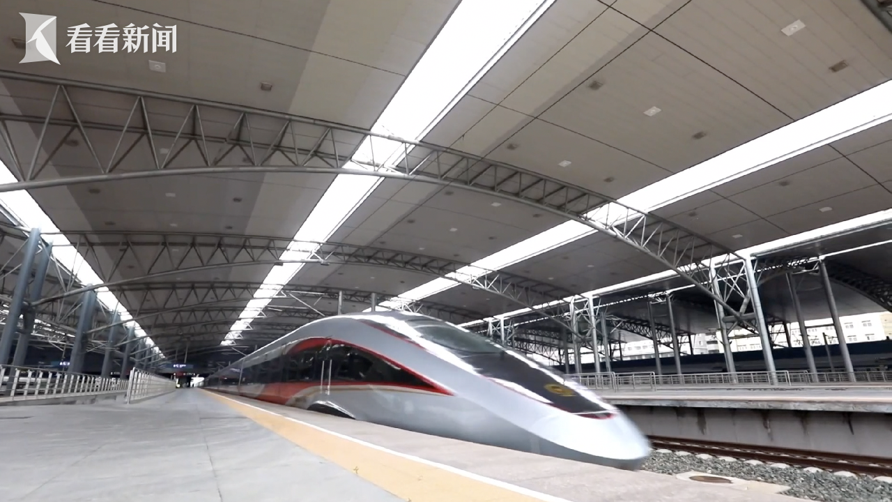 7月1日起沪昆高铁杭长段复兴号动车组列车将常态化按时速350公里高标运行