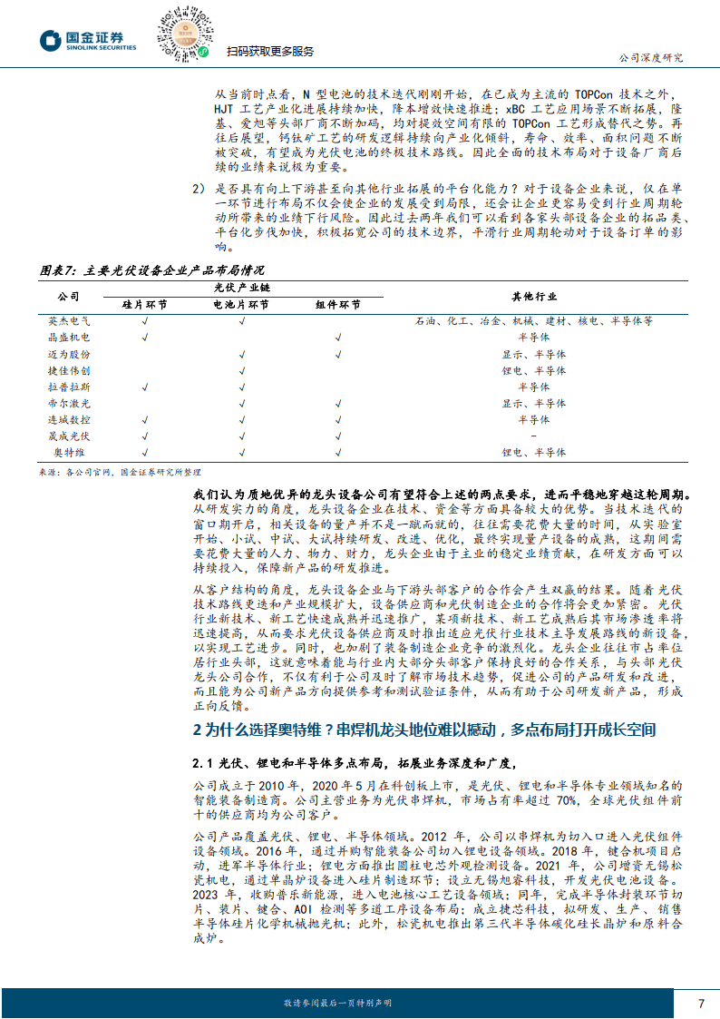 奥特维：半导体单晶炉已销往韩国知名企业并量产