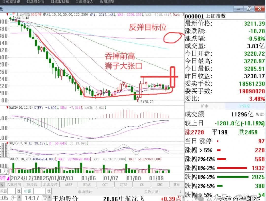 209只股短线走稳 站上五日均线