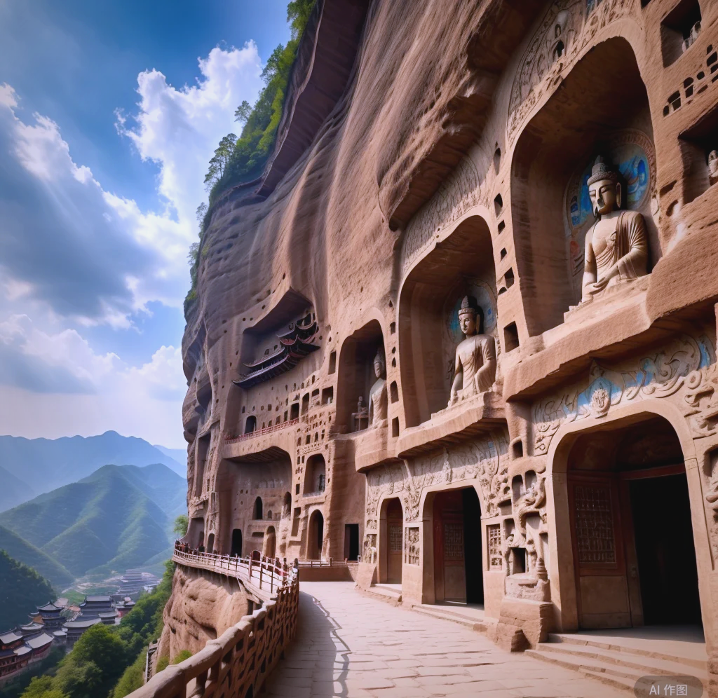 微笑的尘世佛国:麦积山石窟为什么值得看|观展