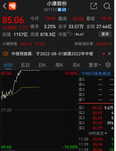 上纬新材复牌大涨 股价盘中突破100元大关续创新高
