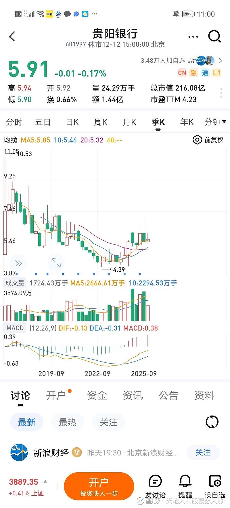 下周解禁市值超485亿元 6股解禁市值均超40亿元