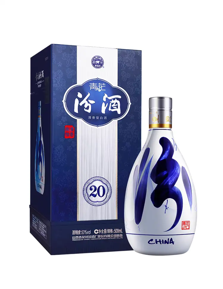 山西汾酒获得外观设计专利授权：“酒盒（青花汾酒20-京剧文创）”