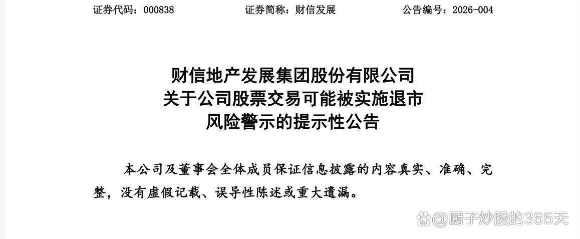 002656，提示终止上市风险！