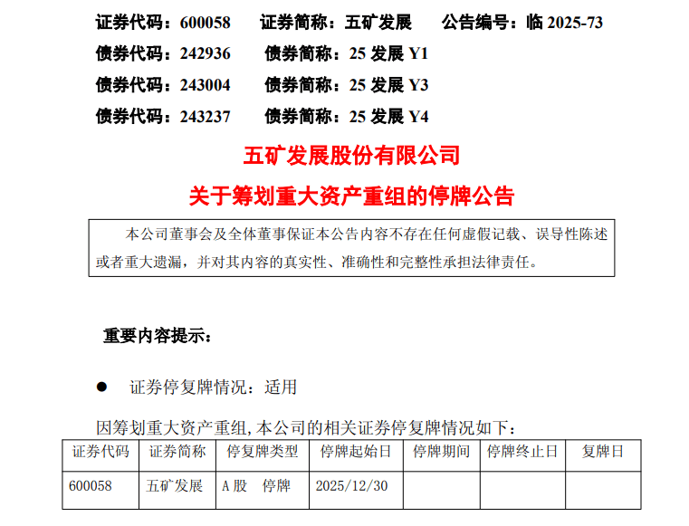 603729、603980，今日复牌！宣布重要事项
