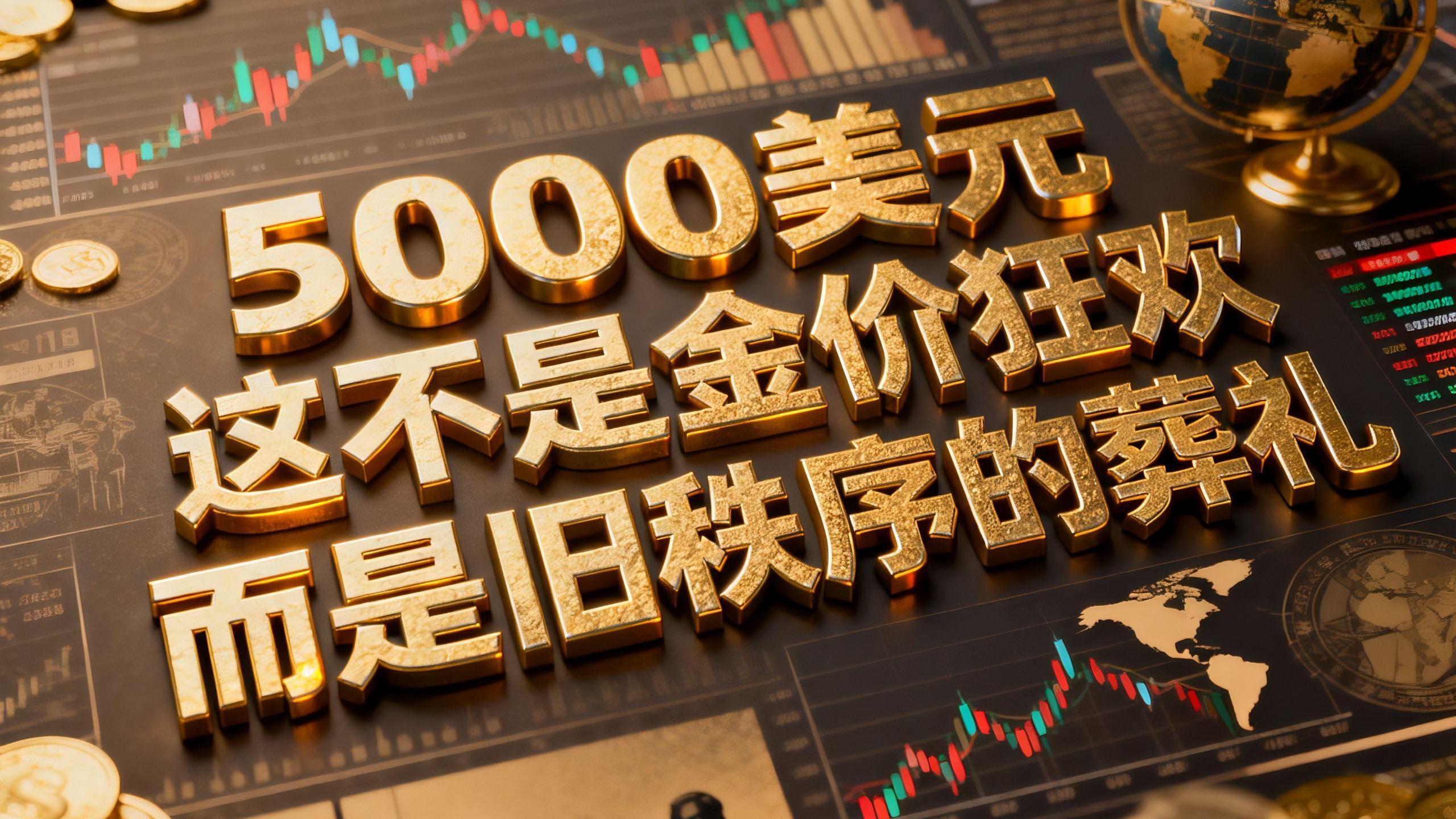 黄金突破5300美元创历史新高，美元跌至近四年低位