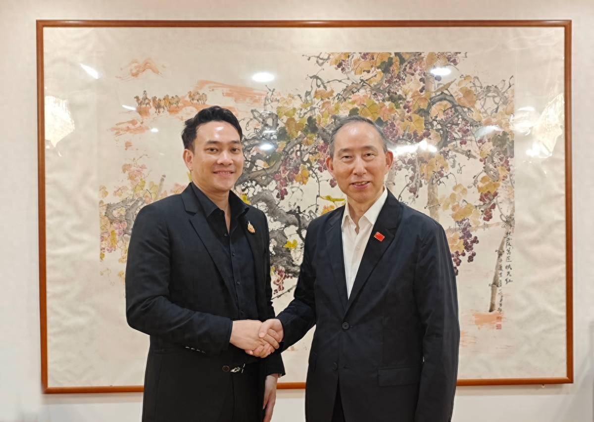 商务部副部长兼国际贸易谈判副代表凌激会见阿联酋阿尔富泰姆集团首席执行官奥马尔·阿尔富泰姆